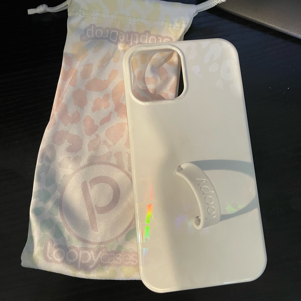 iPhone 12 Pro Max 6.7"- Loopy Case Opal Leopard